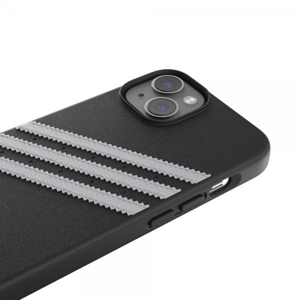 Adidas iPhone 14 Skal 3 Stripes Snap Case Svart Vit