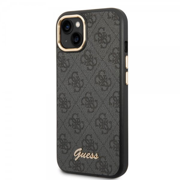 Guess iPhone 13/14/15 Skal 4G Logo Svart