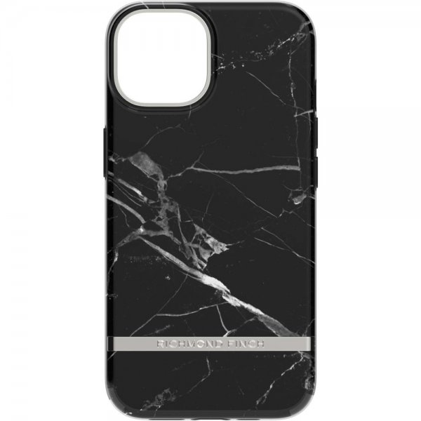 Richmond & Finch iPhone 14 Skal Black Marble