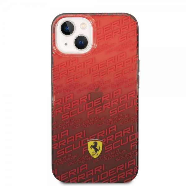 Ferrari iPhone 14 Skal Gradient Scuderia Röd