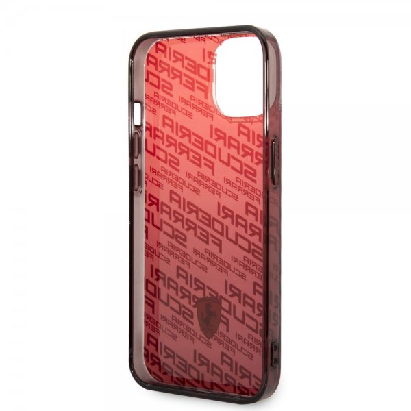 Ferrari iPhone 14 Skal Gradient Scuderia Röd