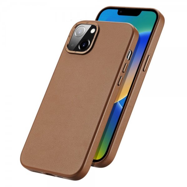 Dux Ducis iPhone 14 Skal Grit Series MagSafe Brun