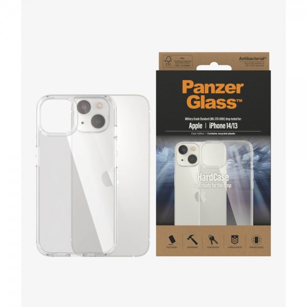 PanzerGlass iPhone 13/iPhone 14 Skal HardCase Transparent