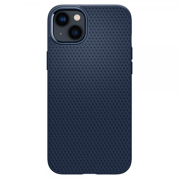 Spigen iPhone 14 Skal Liquid Air Navy Blue