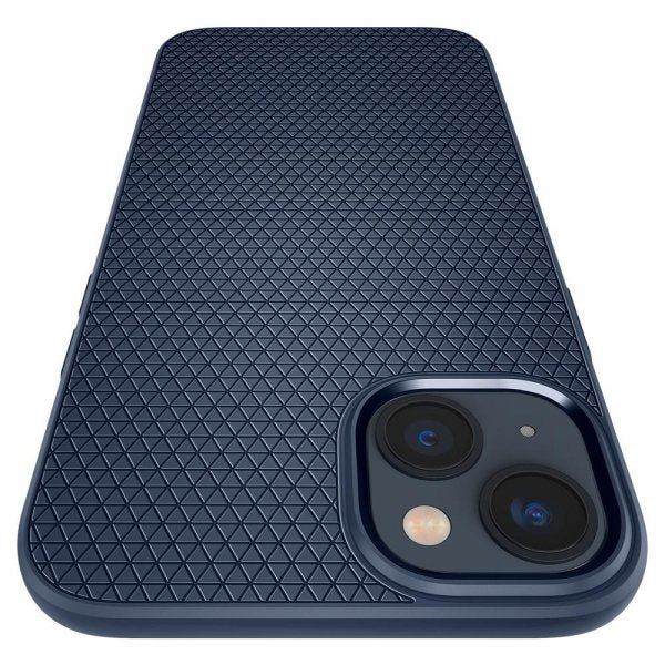 Spigen iPhone 14 Skal Liquid Air Navy Blue