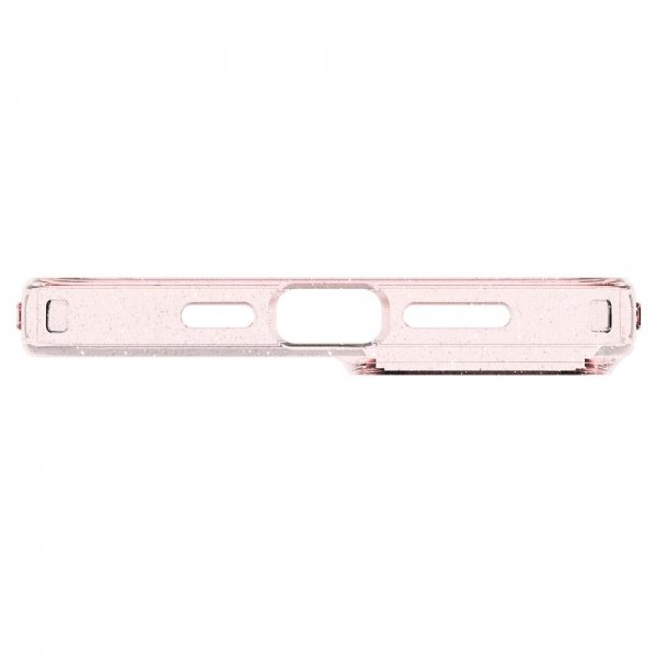 Spigen iPhone 14 Skal Liquid Crystal Glitter Rose Quartz