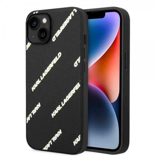 Karl Lagerfeld iPhone 14 Skal Logomania Svart