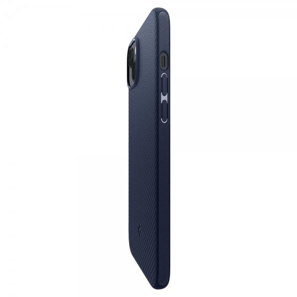 Spigen iPhone 14 Skal Mag Armor MagFit Navy Blue