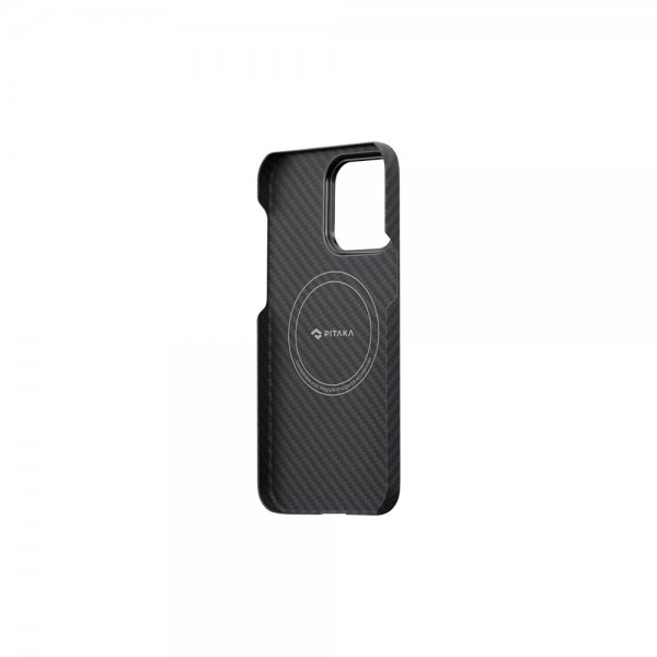 Pitaka iPhone 14 Skal MagEZ Case 3 Black/Grey Twill