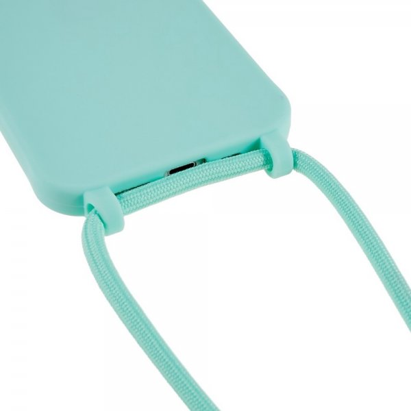 iPhone 14 Skal med Strap Grön