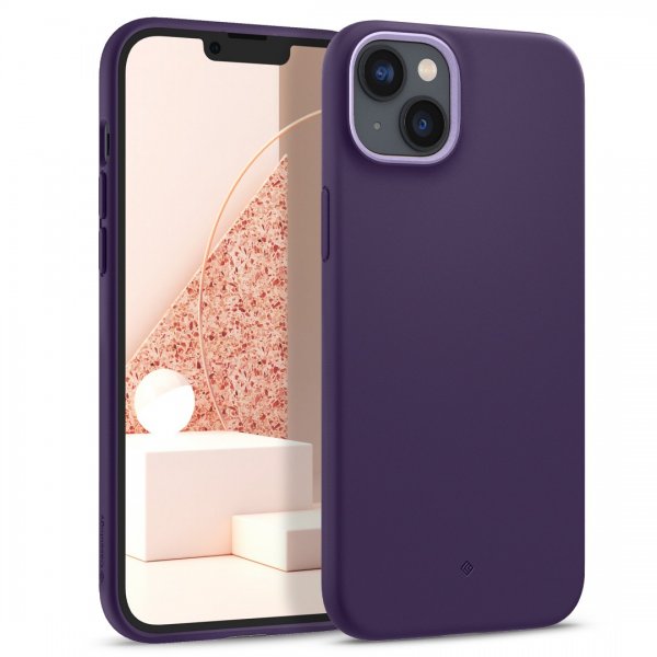 Caseology iPhone 14 Skal med Skärmskydd Nano Pop 360 Grape Purple