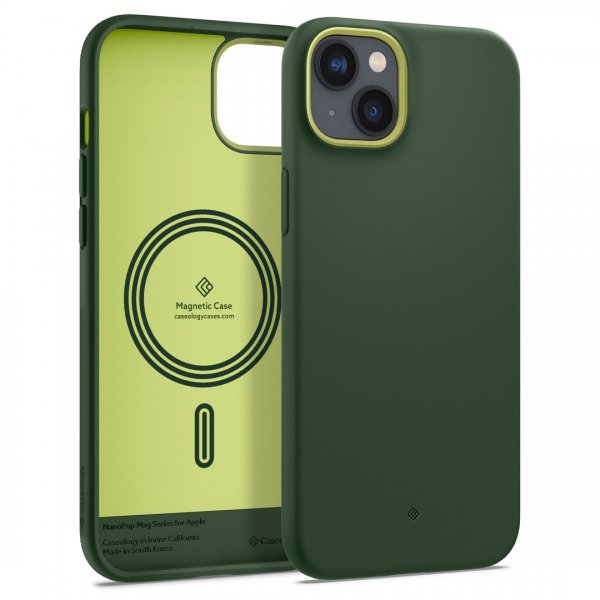 Caseology iPhone 14 Skal Nano Pop Mag Avo Green