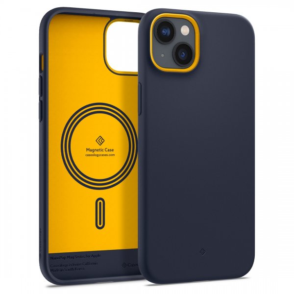 Caseology iPhone 14 Skal Nano Pop Mag Blueberry Navy