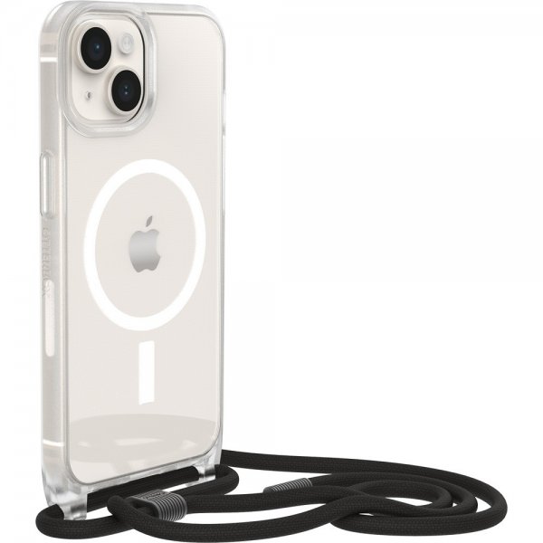 Otterbox iPhone 14 Skal React Necklace MagSafe Clear