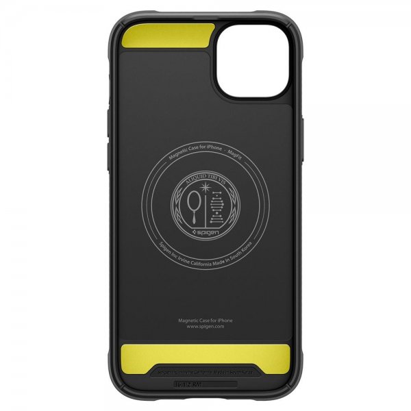 Spigen iPhone 14 Skal Rugged Armor MagFit Matte Black