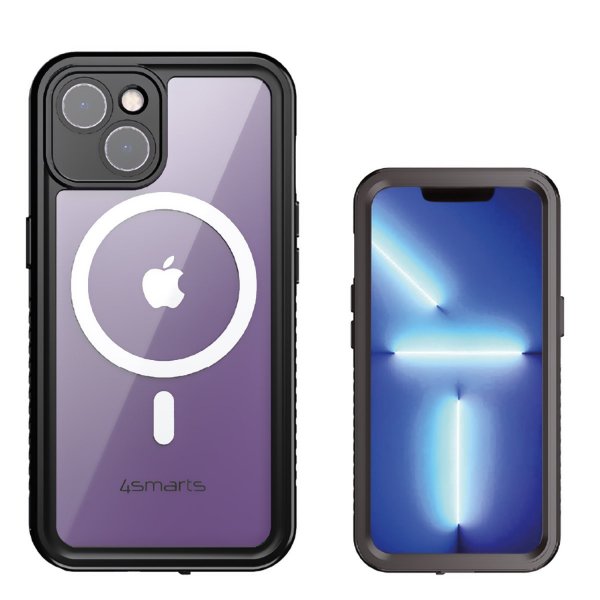 4smarts iPhone 14 Skal Rugged Case Stark MagSafe Svart