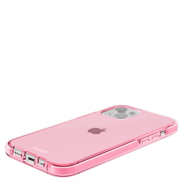 holdit iPhone 14 Skal Seethru Bright Pink
