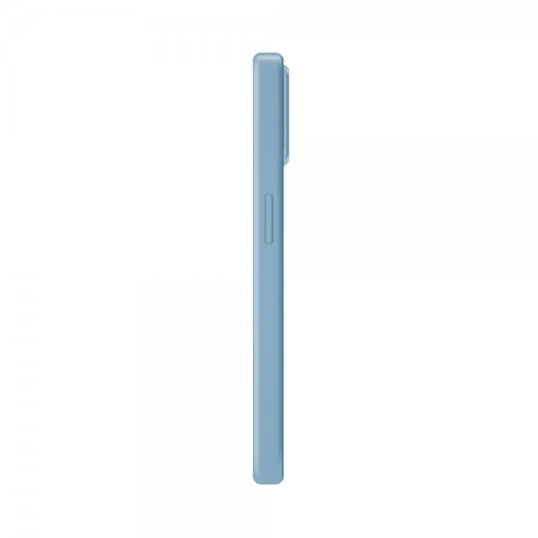 Xqisit iPhone 14 Skal Silicone Case Ljusblå