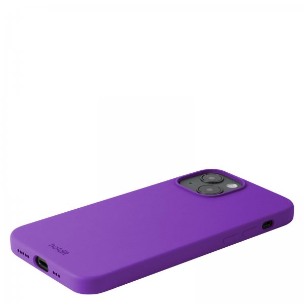 holdit iPhone 14 Skal Silikon Bright Purple