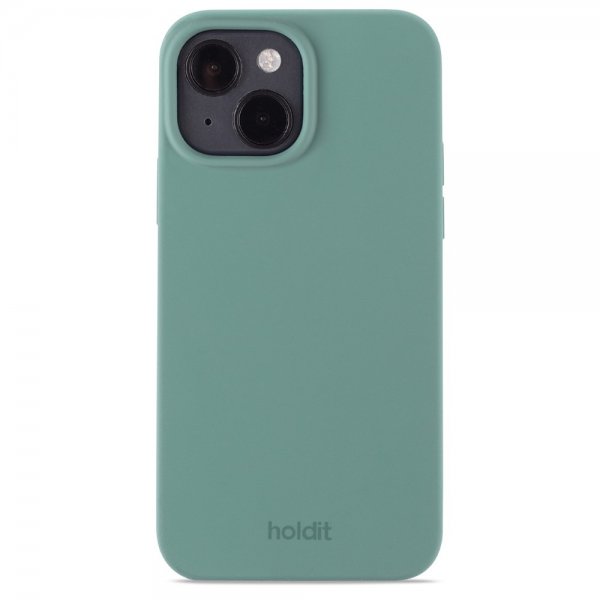 holdit iPhone 14 Skal Silikon Moss Green