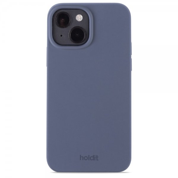 holdit iPhone 14 Skal Silikon Pacific Blue