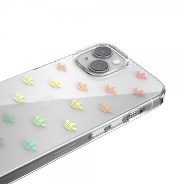 Adidas iPhone 14 Skal Trefoil Clear Case Transparent