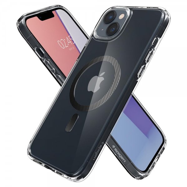 Spigen iPhone 14 Skal Ultra Hybrid MagFit Carbon Fiber