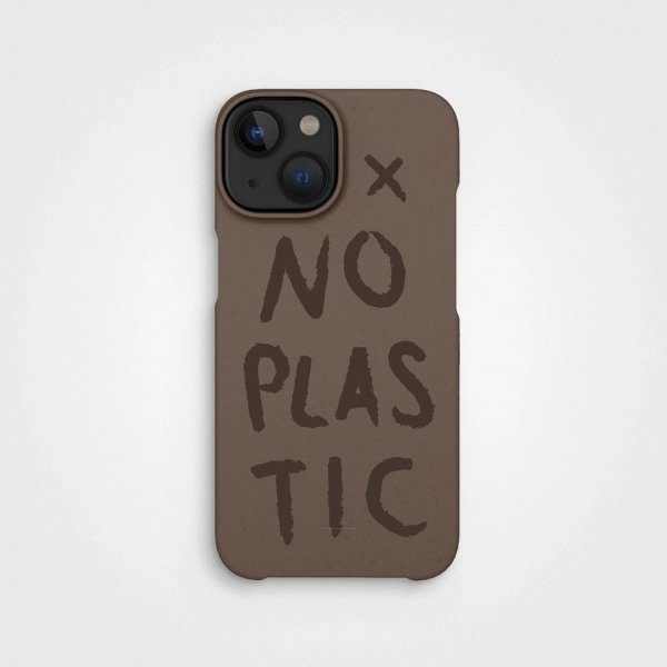 agood company iPhone 14 Skal Växtbaserat No Plastic Earth Brown