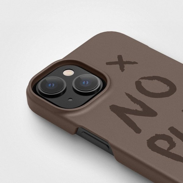 agood company iPhone 14 Skal Växtbaserat No Plastic Earth Brown