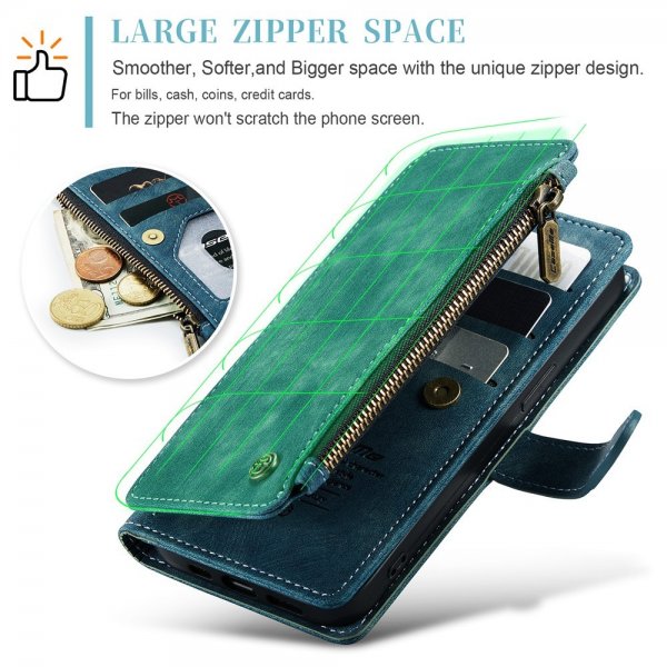 CaseMe iPhone 15 Fodral C30 Series Petrol