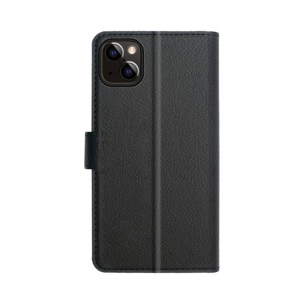 Xqisit iPhone 15 Fodral Slim Wallet Selection Svart