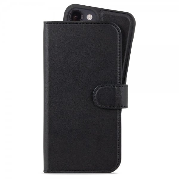 holdit iPhone 15 Fodral Wallet Case Magnet Plus Svart