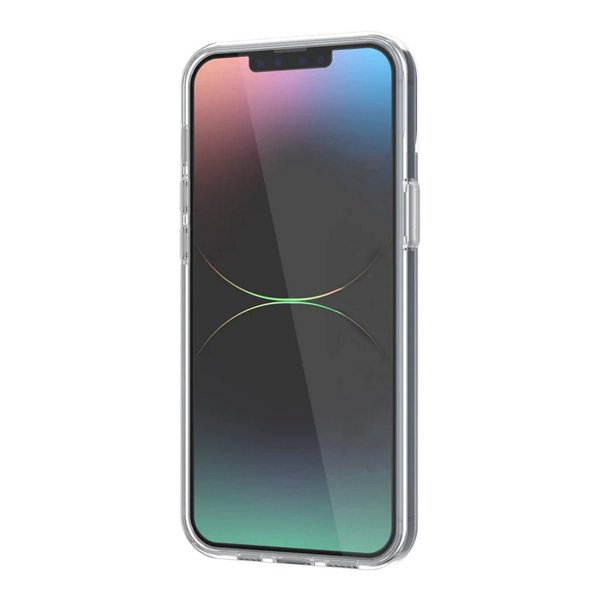 Rvelon iPhone 15 Skal Korthållare Transparent