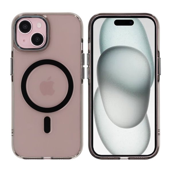 Rvelon iPhone 15 Skal TPU MagSafe Svart