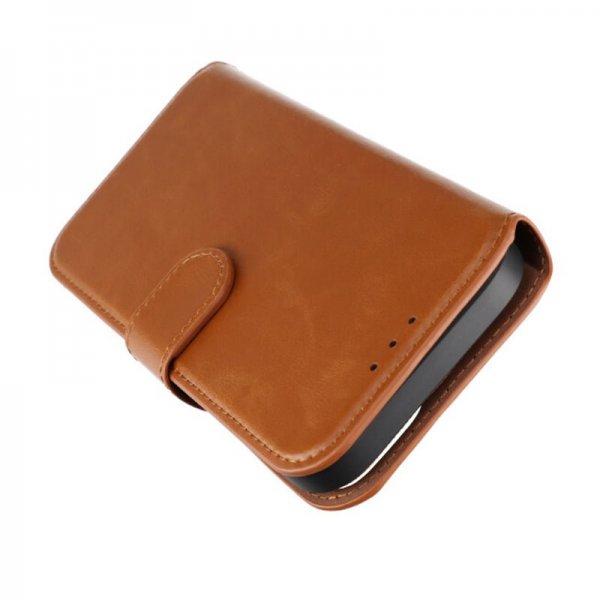 Rvelon iPhone 15 Fodral Magnetiskt Avtagbart Skal Brun