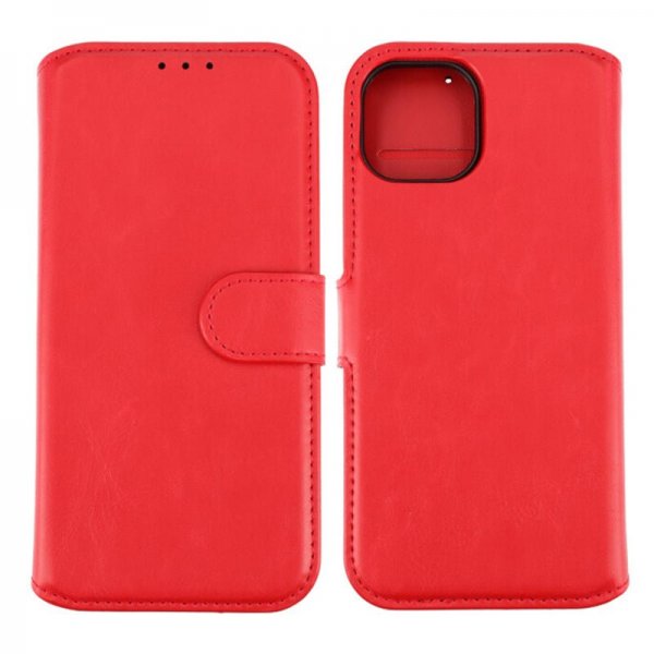 Rvelon iPhone 15 Fodral Magnetiskt Avtagbart Skal Röd
