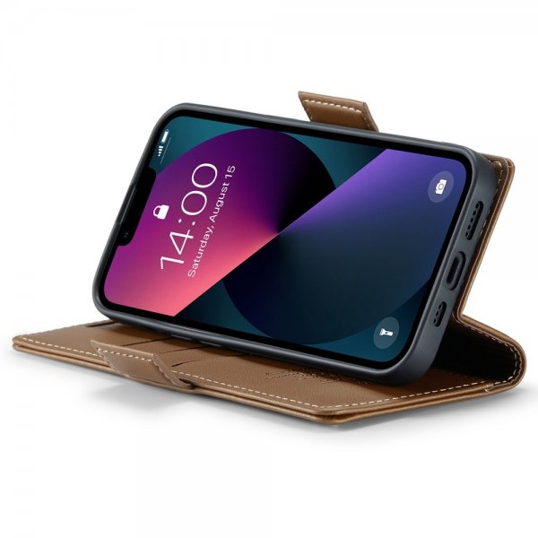 CaseMe iPhone 15 Plus Fodral 023 Series Brun