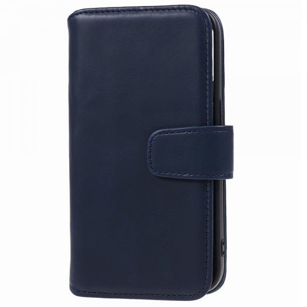 Nordic Covers iPhone 15 Plus Fodral Essential Leather Heron Blue