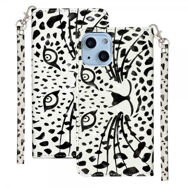 iPhone 15 Plus Fodral Motiv Leopard
