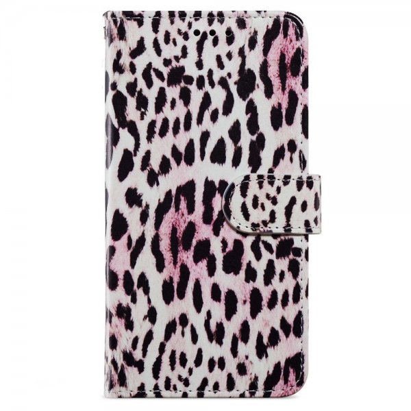 iPhone 15 Plus Fodral Motiv Leopardmönster
