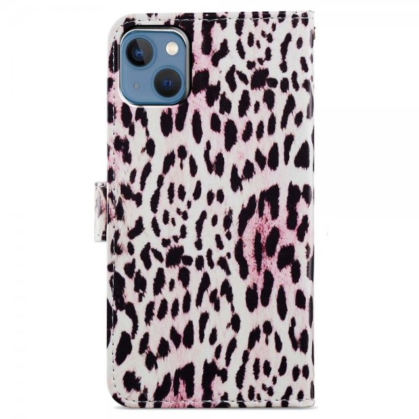 iPhone 15 Plus Fodral Motiv Leopardmönster