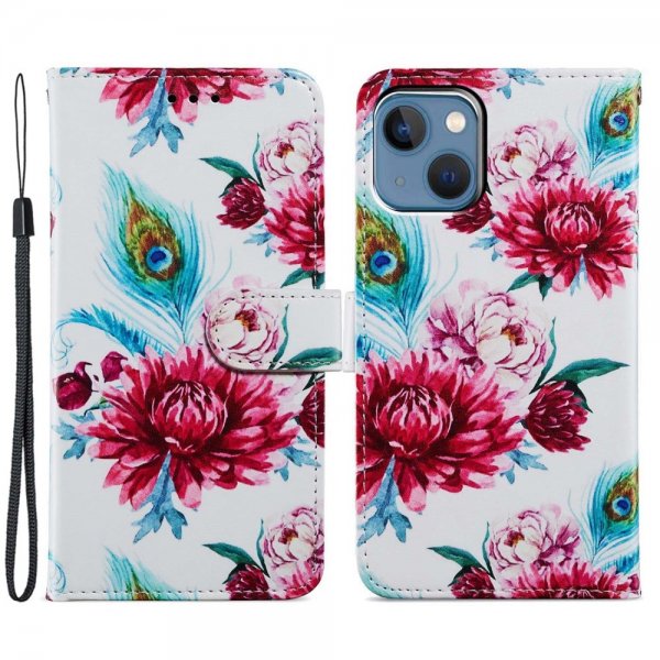 iPhone 15 Plus Fodral Motiv Röda Rosor