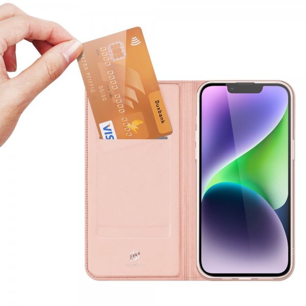 Dux Ducis iPhone 15 Plus Fodral Skin Pro Series Rosa