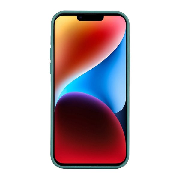 iPhone 15 Plus Skal Silikon Grön