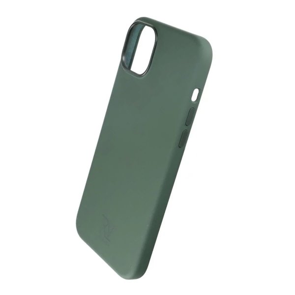 Rvelon iPhone 15 Plus Skal Silikon MagSafe Grön