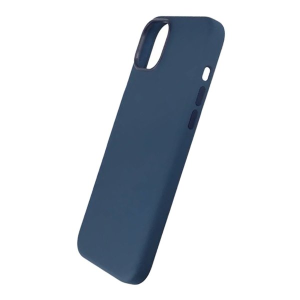 Rvelon iPhone 15 Plus Skal Silikon MagSafe Mörkblå
