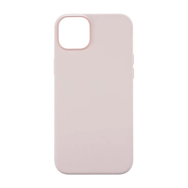 Rvelon iPhone 15 Plus Skal Silikon MagSafe Rosa