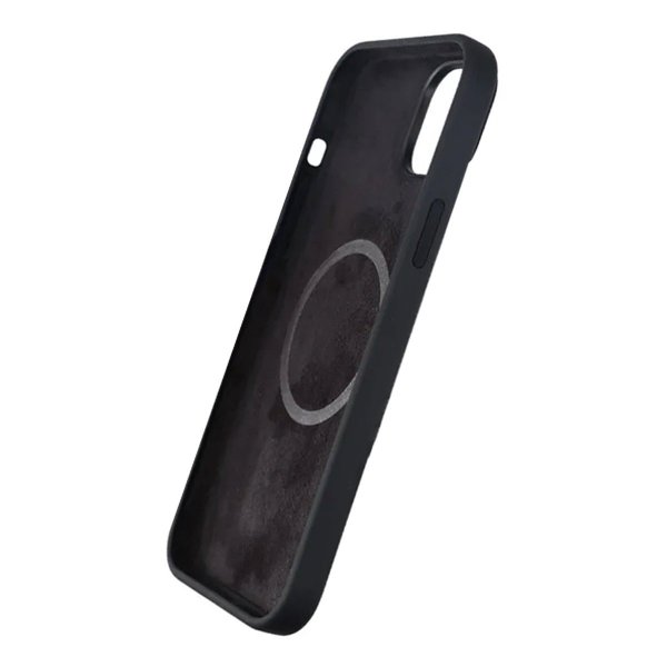 Rvelon iPhone 15 Plus Skal Silikon MagSafe Svart