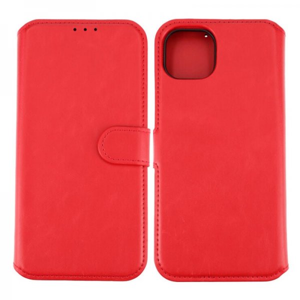 Rvelon iPhone 15 Plus Fodral Magnetiskt Avtagbart Skal Röd