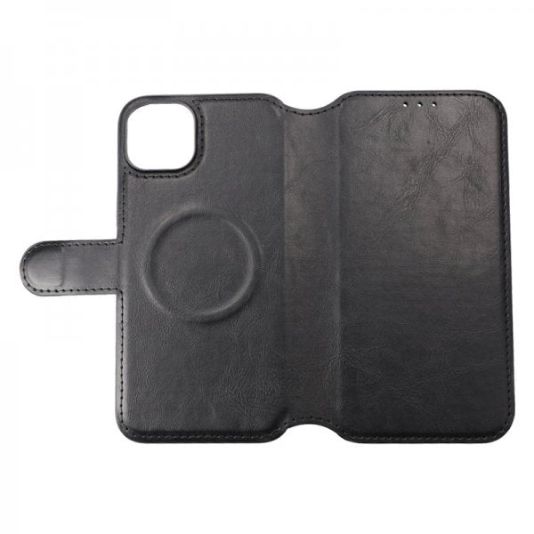 Rvelon iPhone 15 Plus Fodral 4 Kortfack MagSafe Svart